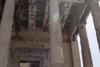 Erechtheion interior - Athens, Greece