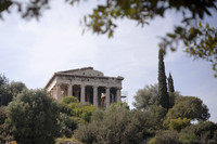 Temple of Hephaestus in the Ancient Agora of Athens - Athens, Greece