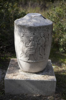 Low-relief in the Ancient Agora - Athens, Greece