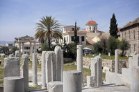 Columns of the Roman Forum or Roman Agora of Athens - Thumbnail