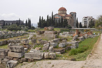 Sitio arqueológico de Kerameikos - Atenas, Grecia