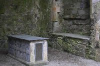 Tomb in the North Transept - Cashel, Ireland