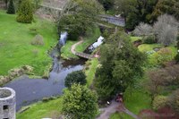 Vue depuis le Château de Blarney - Blarney, Irlande