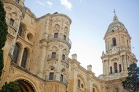 Torre campanaria della cattedrale di Malaga - Malaga, Spagna