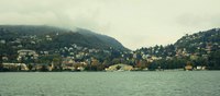 Vue panoramique de la rive ouest de Côme depuis le lac - Thumbnail