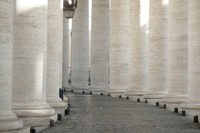 Columnata del Vaticano - Ciudad del Vaticano, Santa Sede