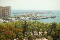 La Farola de Malaga depuis l'Alcazaba - Malaga, Espagne