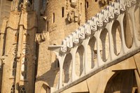 Dettaglio della facciata della passione, morte e resurrezione della Sagrada Familia - Barcellona, Spagna