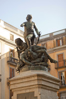 La statue des Défenseurs de Gérone - Gérone, Espagne