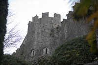 Muralla y Torre Julia del período Carolingio - Girona, España