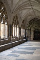 East cloister of Westminster Abbey - London, England