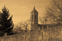 Bell tower of the Girona Cathedral - Girona, Spain