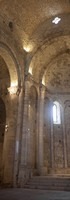 Partial view of the central apse of the monastery of Sant Pere de Galligants - Girona, Spain