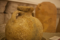 Urn from the Archaeology Museum of Catalonia in Girona - Girona, Spain