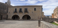 Plaza dels Jurats en Girona - Girona, España