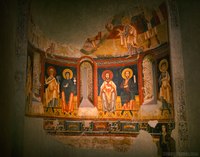 Apse of Sant Pere del Burgal - Barcelona, Spain