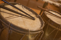 Battle drums from the Spanish War of Independence - Girona, Spain