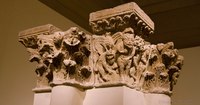 Capiteles del pilar de Camarasa, foto 2 - Girona, España