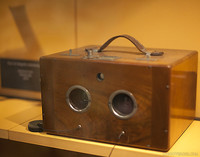 Stereoscopic photography camera of 1860-1900 - Girona, Spain