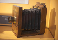 Travel photography camera from 1870-1900 - Girona, Spain