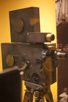 Gaumont film camera from 1910 - Girona, Spain