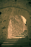 Rodez Gate in infrared - Carcassonne, France