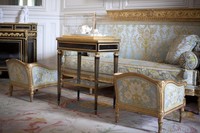 Mobiliario del gran gabinete de Madame Adelaida - Versalles, Francia