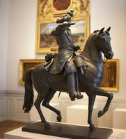 Estatuilla de Luis XIV de 1835 - Versalles, Francia