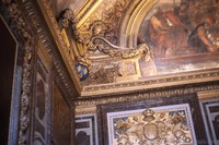 Detalle del techo del Salón de Diana - Versalles, Francia