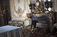 Camera di consiglio nell'appartamento del re - Versailles, Francia