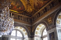 A corner of the Hall of Mirrors - Versailles, France