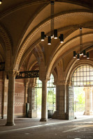 Neo-Gothic tunnel for bikes through the Rijksmuseum - Amsterdam, Netherlands