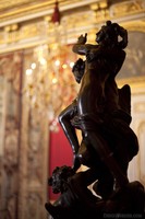 Statua nell'anticamera della Regina - Versailles, Francia