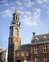 Munttoren y Royal Delft Experience - Ámsterdam, Países Bajos