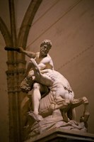 Escultura Hércules y el centauro Neso - Florencia, Italia