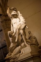 The Abduction of Polyxena of 1865 - Florence, Italy