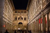 Edificio de la Galería de los Uffizi - Florencia, Italia