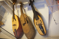 Clog-inspired violins - Zaandam, Netherlands