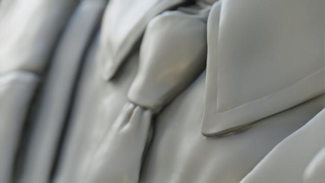Vanrick - Scultura del personaggio 3D - Dettaglio camicia