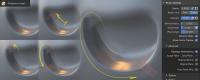Sculpt mode in Blender 3D - Multilane scrape tool Sculpt mode in Blender 3D - Multilane scrape tool - Thumbnail