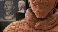 Terracotta Warrior Digital Sculpture - Blender 3D