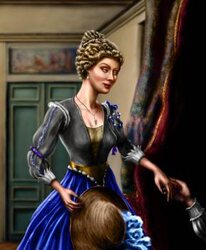 Anne of Austria Digital Painting | Krita